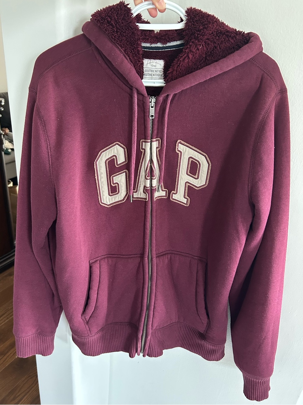 GAP zip hoodie size medium